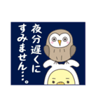 遅く し ます 失礼 夜 に 分