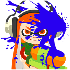 Splatoonとびでるイカスタンプ