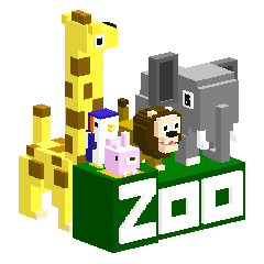 VOXEL ZOO 3Dの動物たち