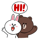飛び出せ！LINEキャラクターズ（個別スタンプ：9）