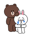 飛び出せ！LINEキャラクターズ（個別スタンプ：14）