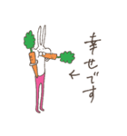 うさぎタイツと説明中（個別スタンプ：6）