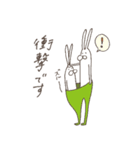 うさぎタイツと説明中（個別スタンプ：39）