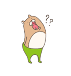 くまタイツと一緒にごはん（個別スタンプ：6）