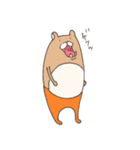 くまタイツと一緒にごはん（個別スタンプ：20）