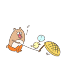 くまタイツと一緒にごはん（個別スタンプ：30）