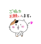 めちゃ丁寧なねこ。（個別スタンプ：38）