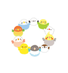 動く♪ことりづくし（個別スタンプ：3）