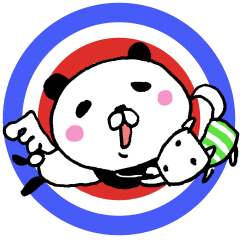 [LINEスタンプ] 全力パンダ・うれしい言葉と気持ち