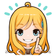 [LINEスタンプ] 女子髪型♡01 詰め合わせ