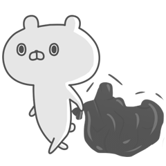 [LINEスタンプ] くまサイコ