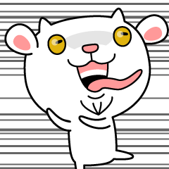 [LINEスタンプ] 動く！やぎべー