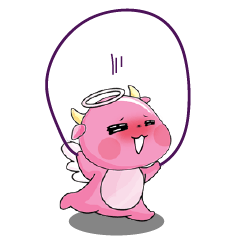 [LINEスタンプ] An Angel Calf's Story Animate Vol 2