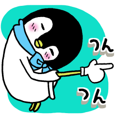 [LINEスタンプ] べんりなペン子さん