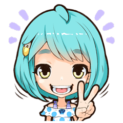 [LINEスタンプ] 女子髪型♡02 詰め合わせ