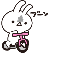 [LINEスタンプ] ゆるしてバニーちゃん