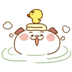 [LINEスタンプ] サラッと返信わんこ。