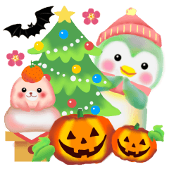 [LINEスタンプ] 冬だよ pempem 2017